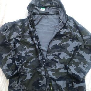 Nike hooded running jacket
